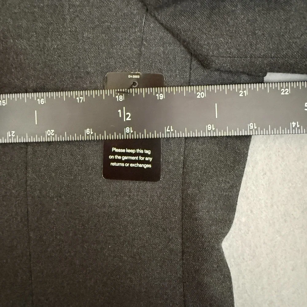 EXPRESS CHARCOAL EXTRA SLIM FLANNEL SUIT JACKET BLAZER MEN SZ 42S NWT SRP $298